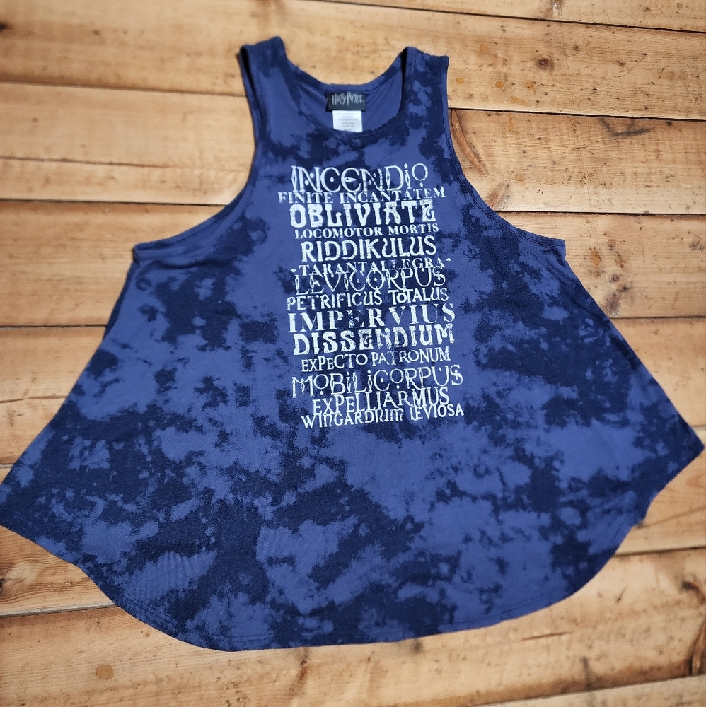 Harry Potter Spells Tank Top